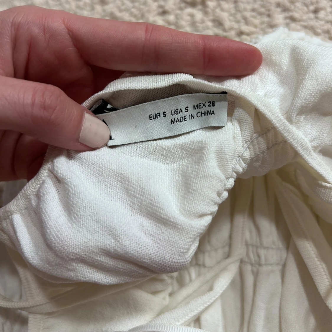 Zara Vit långklänning - 2