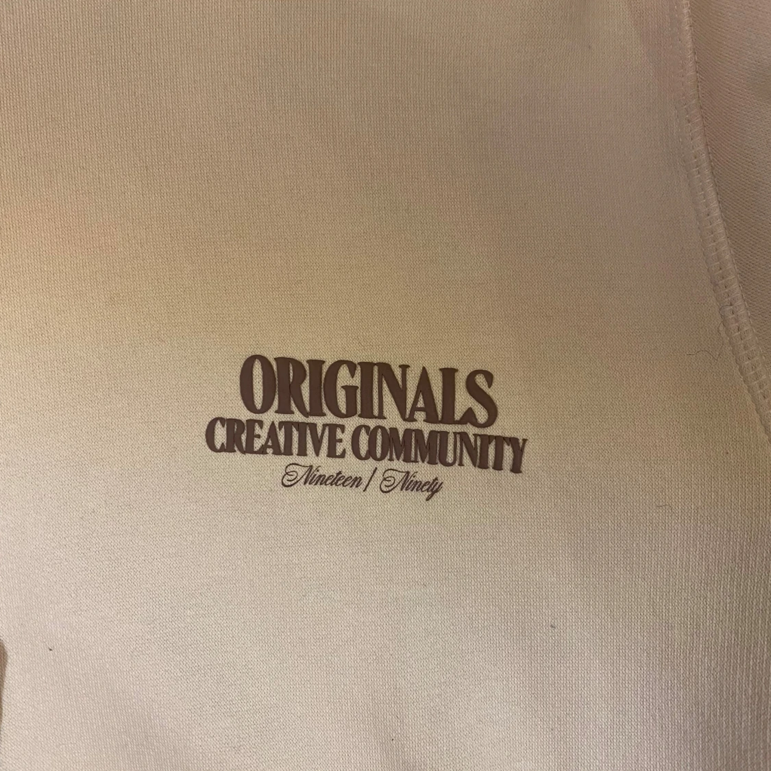 Beige hoodie från Jack & Jones Originals - 2