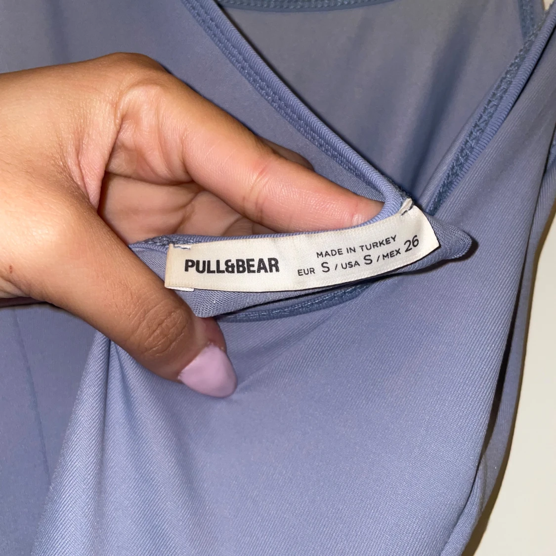 Ljusblå långklänning från Pull&Bear - 2