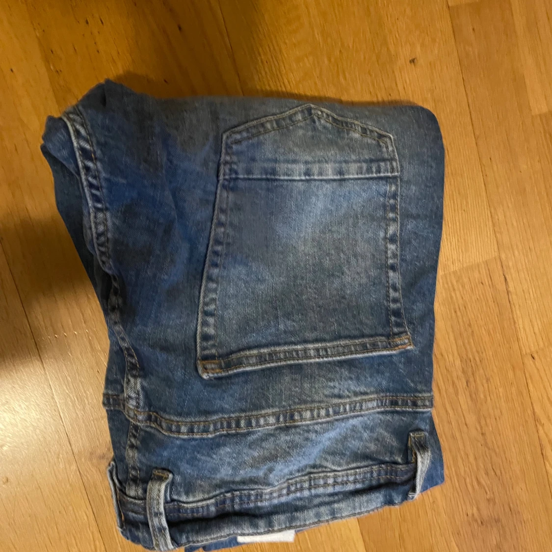 Blå cargopants från SMOG - 2