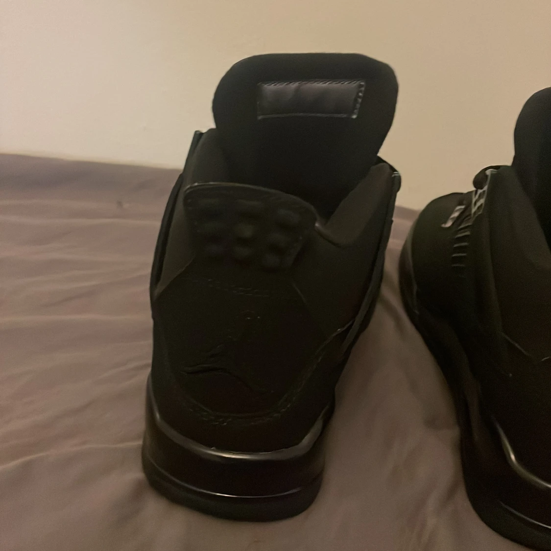 Svarta Nike Jordan 4 sneakers - 3