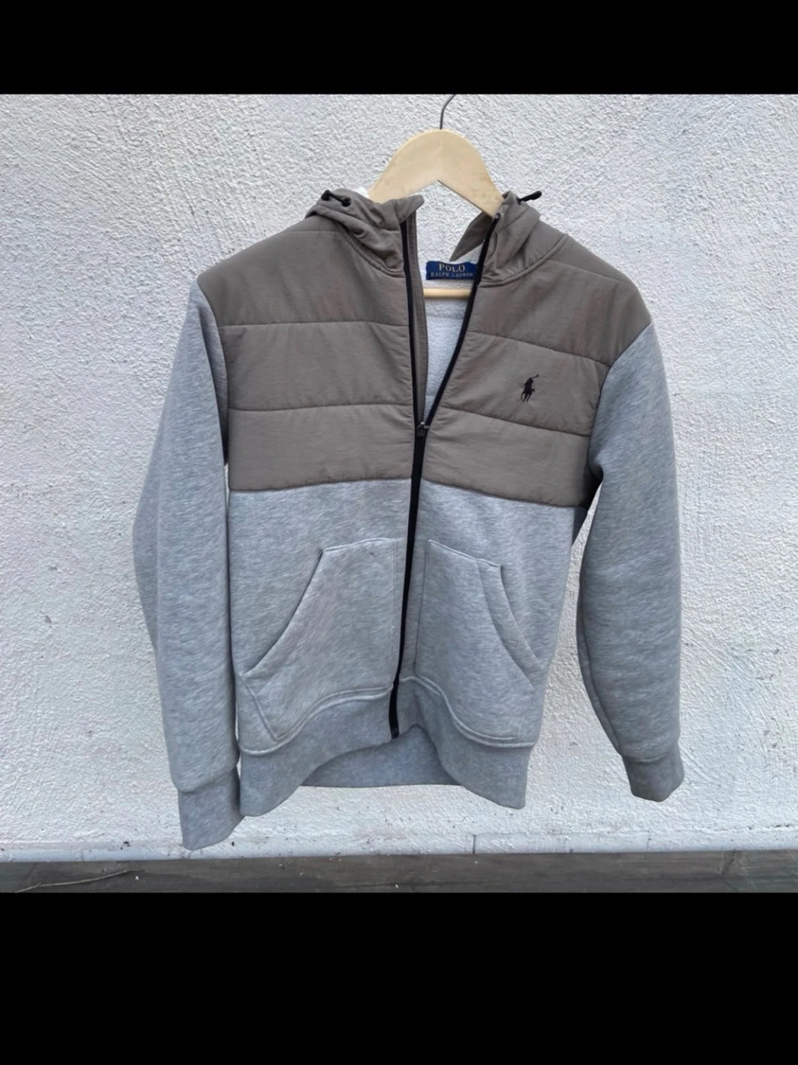 Ralph lauren cardigan grå