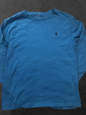 Ralph lauren tröja - Storlek 160 xs bra skick blå polo Ralph lauren