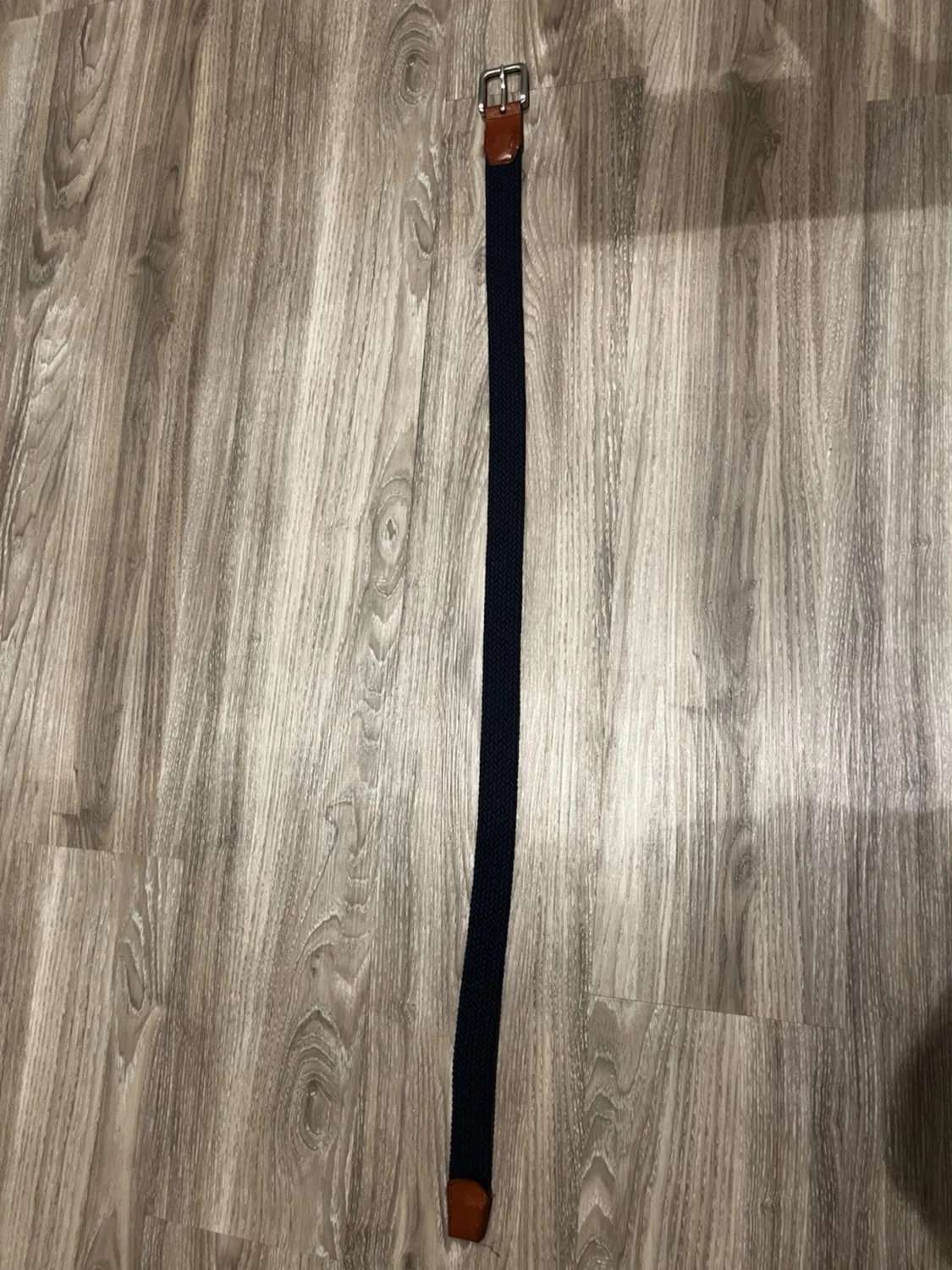 Mörkblå flätad bälte från Jack & Jones