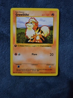 Growlithe #28 1st editon - 1st edition!