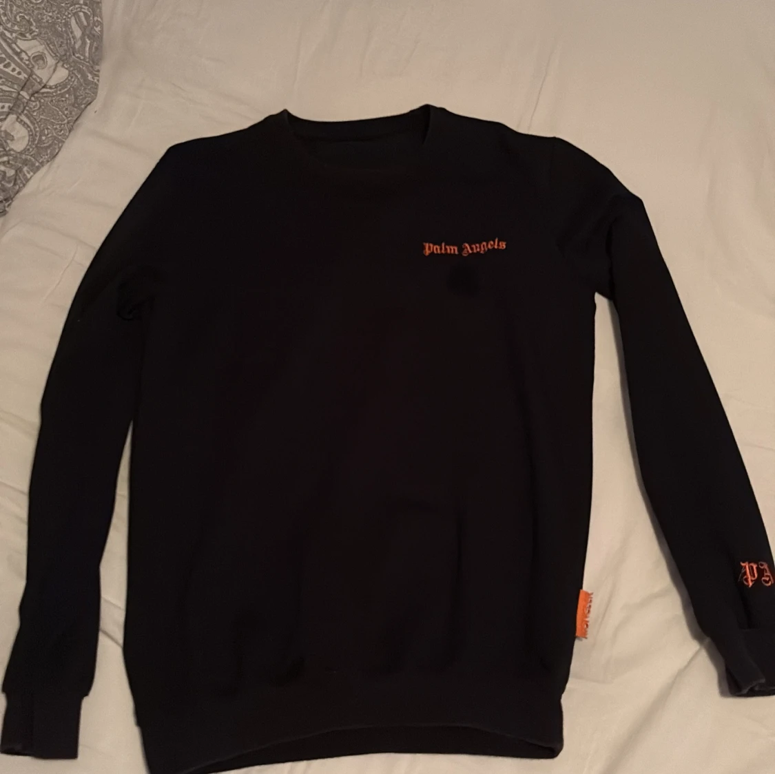 Svart Palm Angels x Moncler tröja