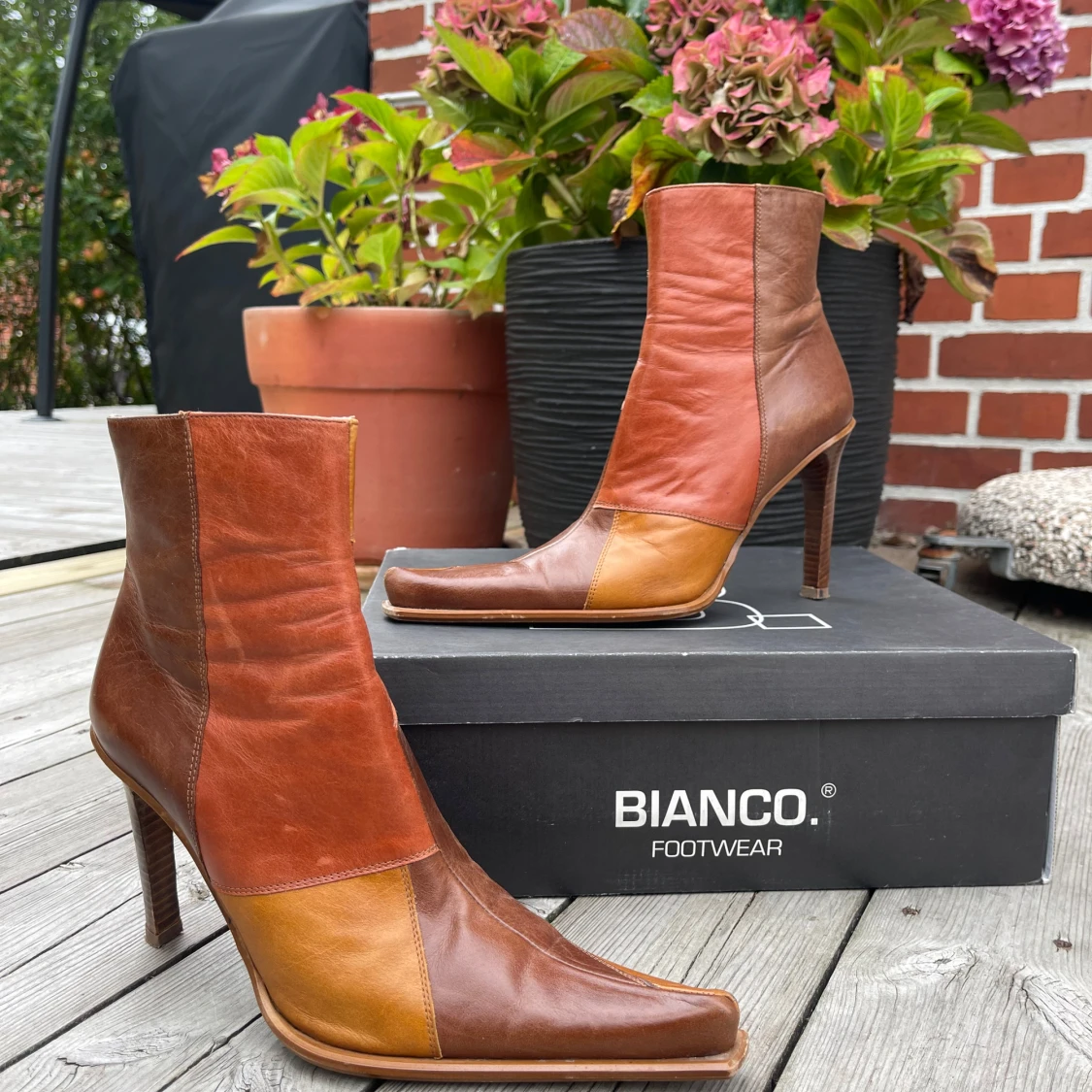 Patchwork stövletter från Bianco - 1