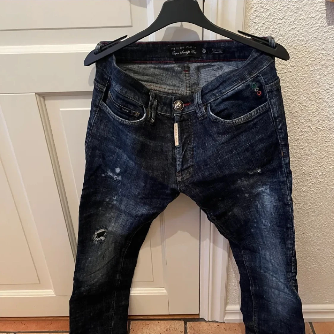 Mörkblå jeans från Philipp Plein