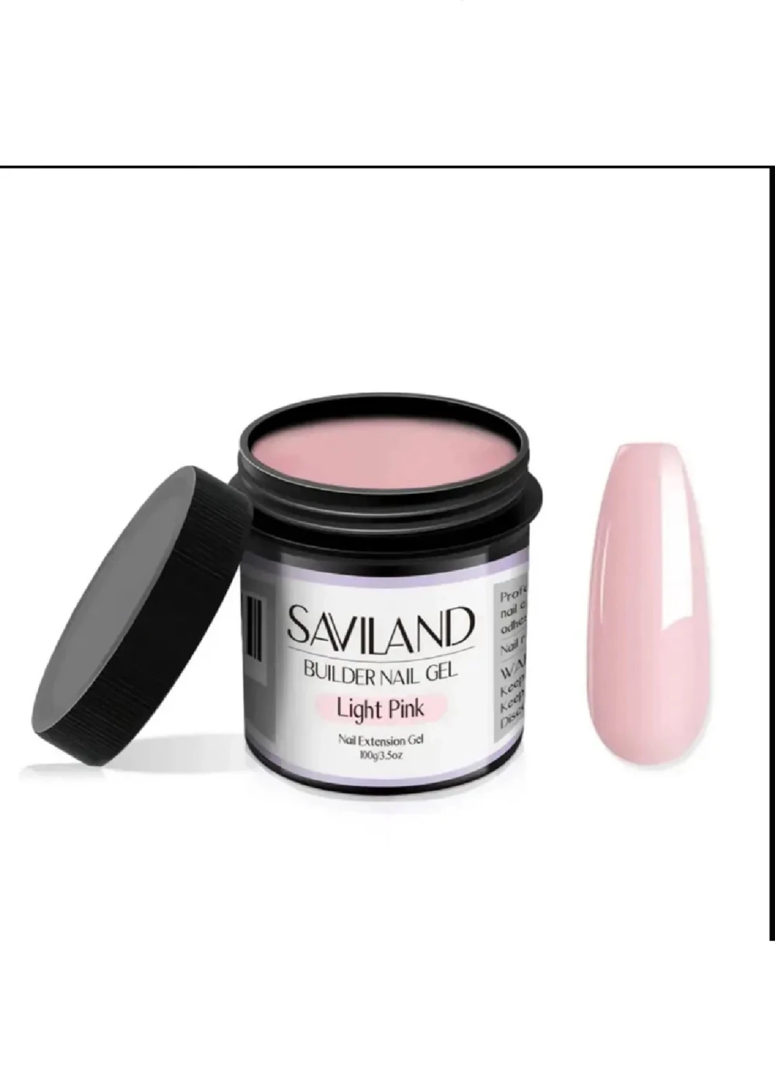 Saviland Builder Nail Gel Light Pink