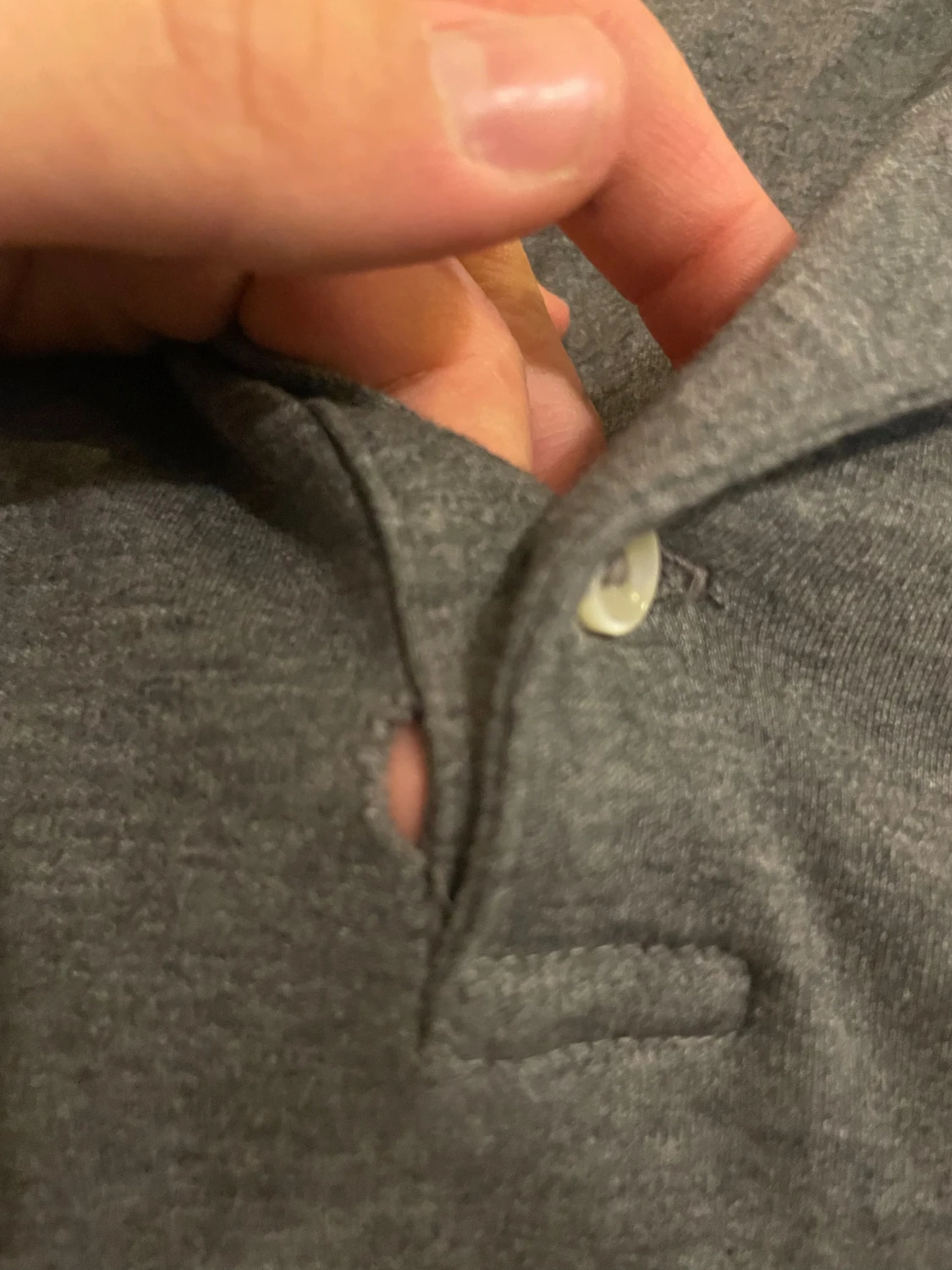 Grå pikétröja från Polo Ralph Lauren - 4