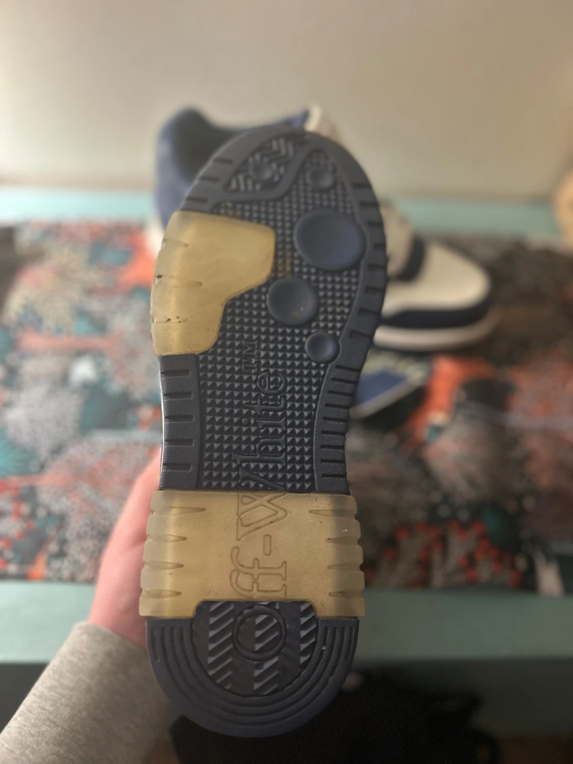 Off-White Out of Office Navy/White - 3