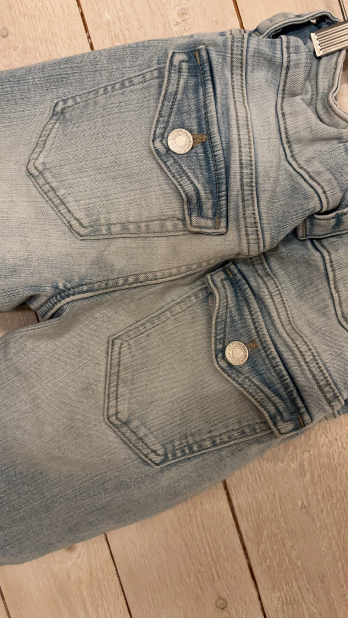 Ljusblå jenas från H&M💋 - 3