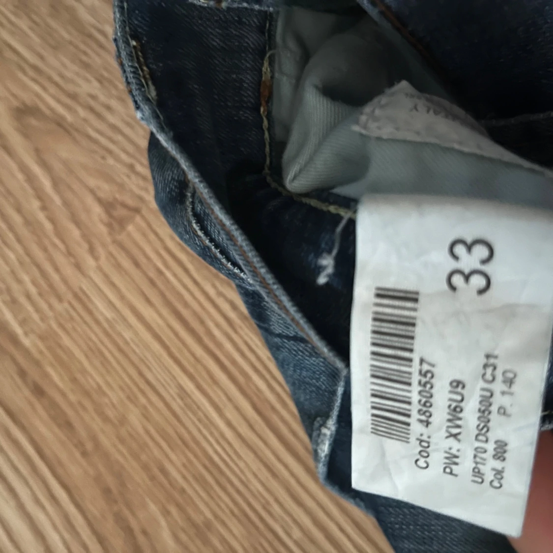 Blå jeans från dondup , storlek 33 - 2
