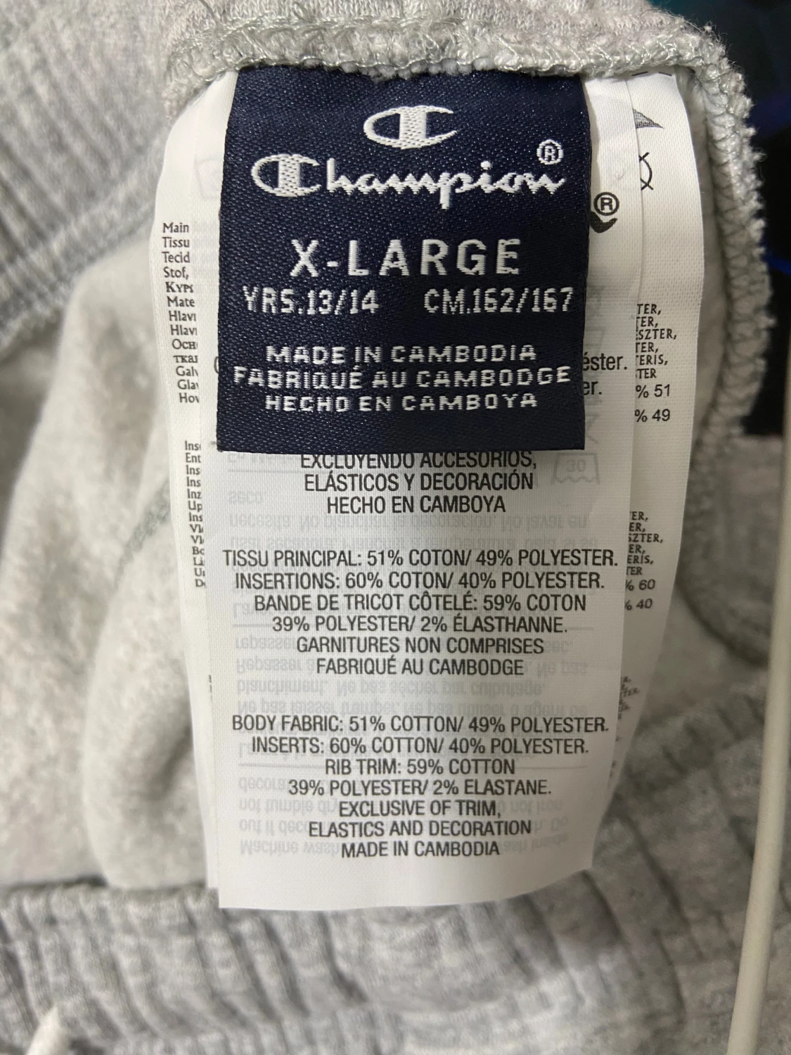 Grå mjukisbyxor från Champion XL - 2