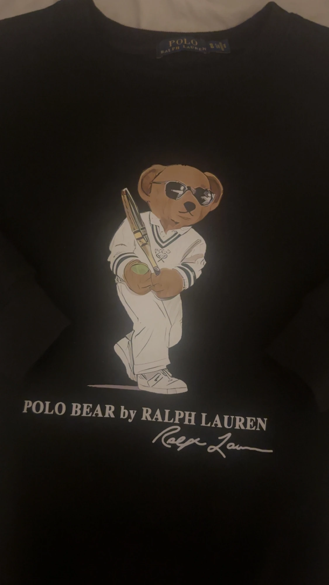 Svart Polo Bear tröja från Ralph Lauren - 1