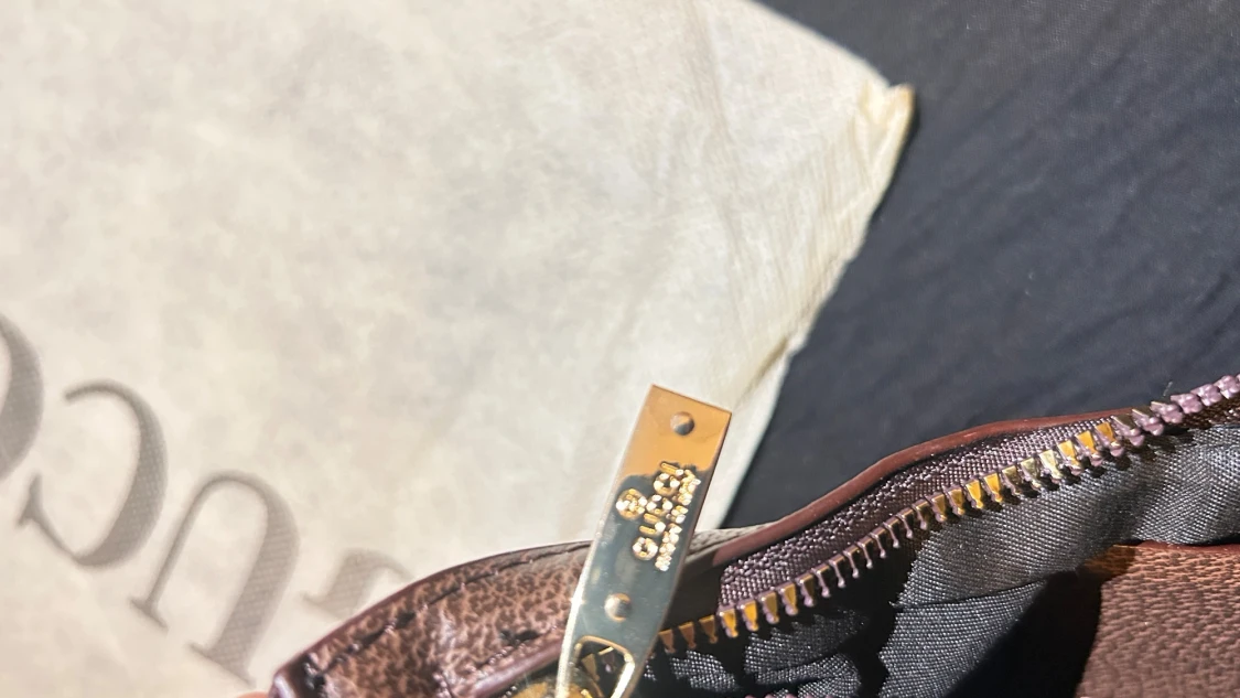 Gucci axelväska med GG-mönster - 3