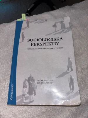 Sociologiska perspektiv: Grundläggande begrepp och teorier - Perfekt för dig som vill förstå samhället och människors beteenden! Boken ger en tydlig introduktion till sociologiska teorier och begrepp, och passar både för studenter och dig som är nyfiken på hur världen fungerar. Lättläst och pedagogisk – ett måste för samhällsintresserade.