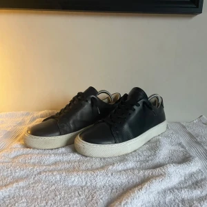 Svarta Sneaky Steve sneakers i skinn - Tjaa! Säljer mina svarta sneakers från sneaky steve. Ett par sneakers som är sköna att gå runt i samt är varma och vattentäta. Dem är använda fåtal gånger så är som nya. Tillkommer däremot ingen box. Köpta för 1000kr.                                                              Kontakta gärna mig om du har fler frågor eller funderingar!😁