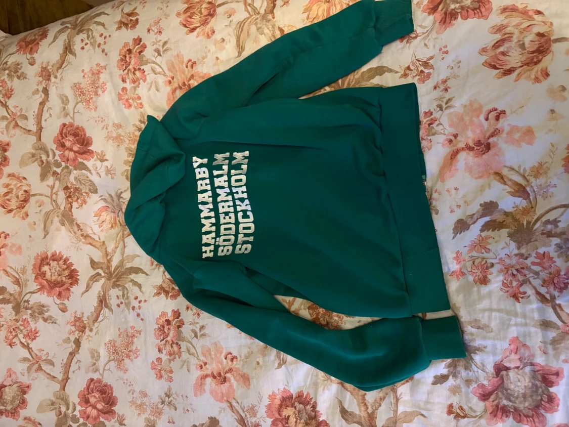 Grön Hammarby hoodie XL - 2