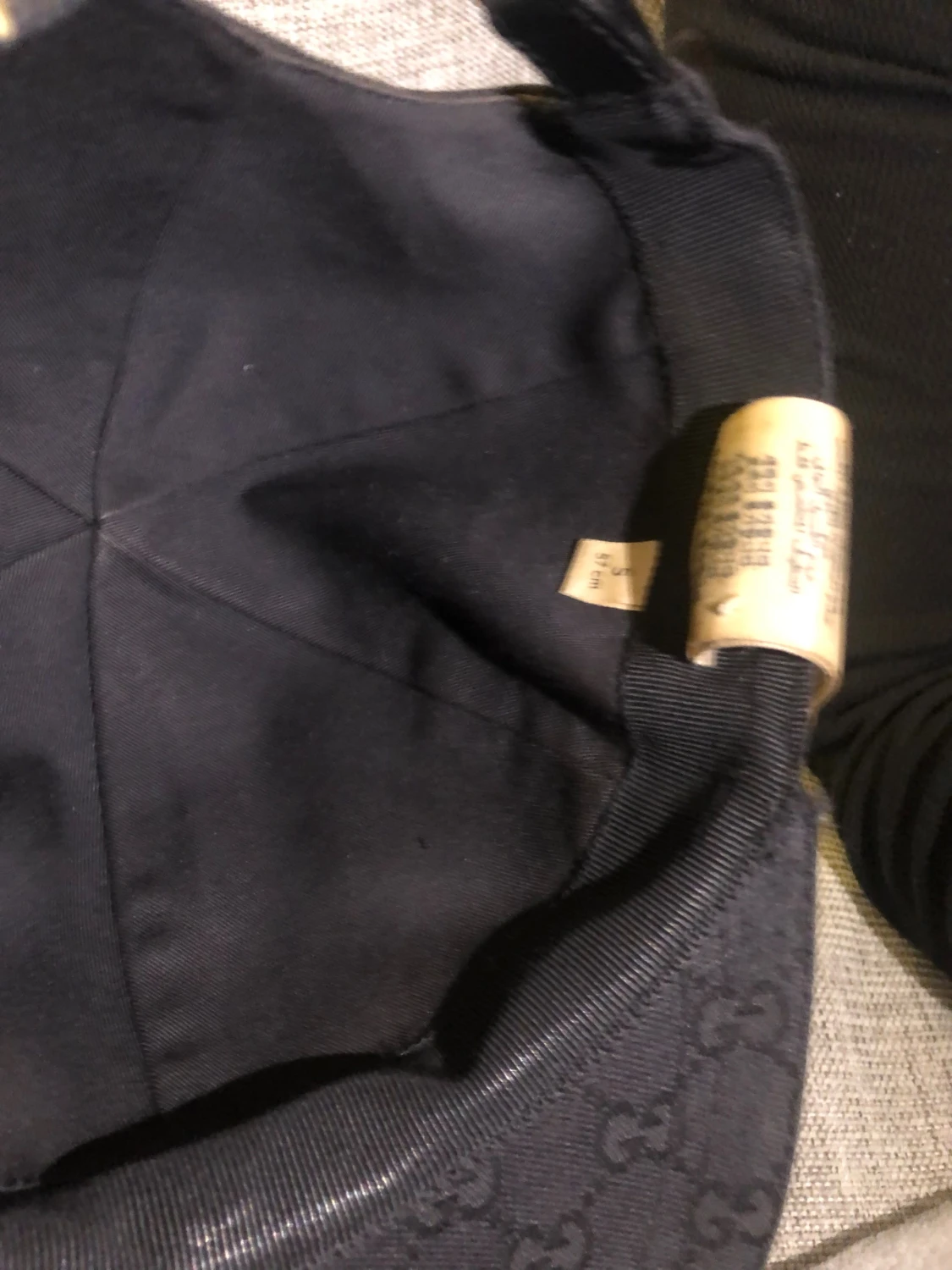 Svart Gucci keps - 5