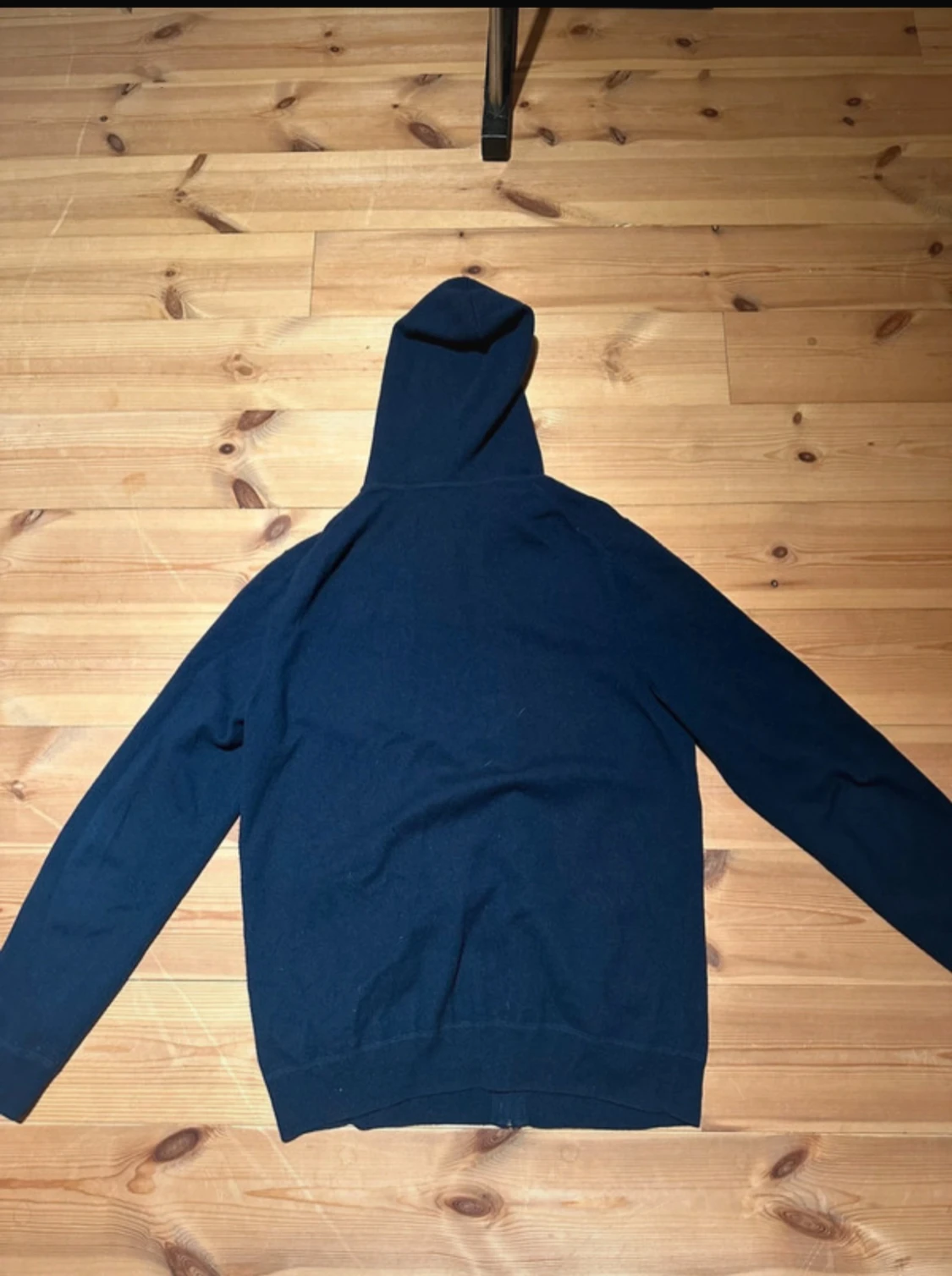 Mörkblå Kashmir zip - 2