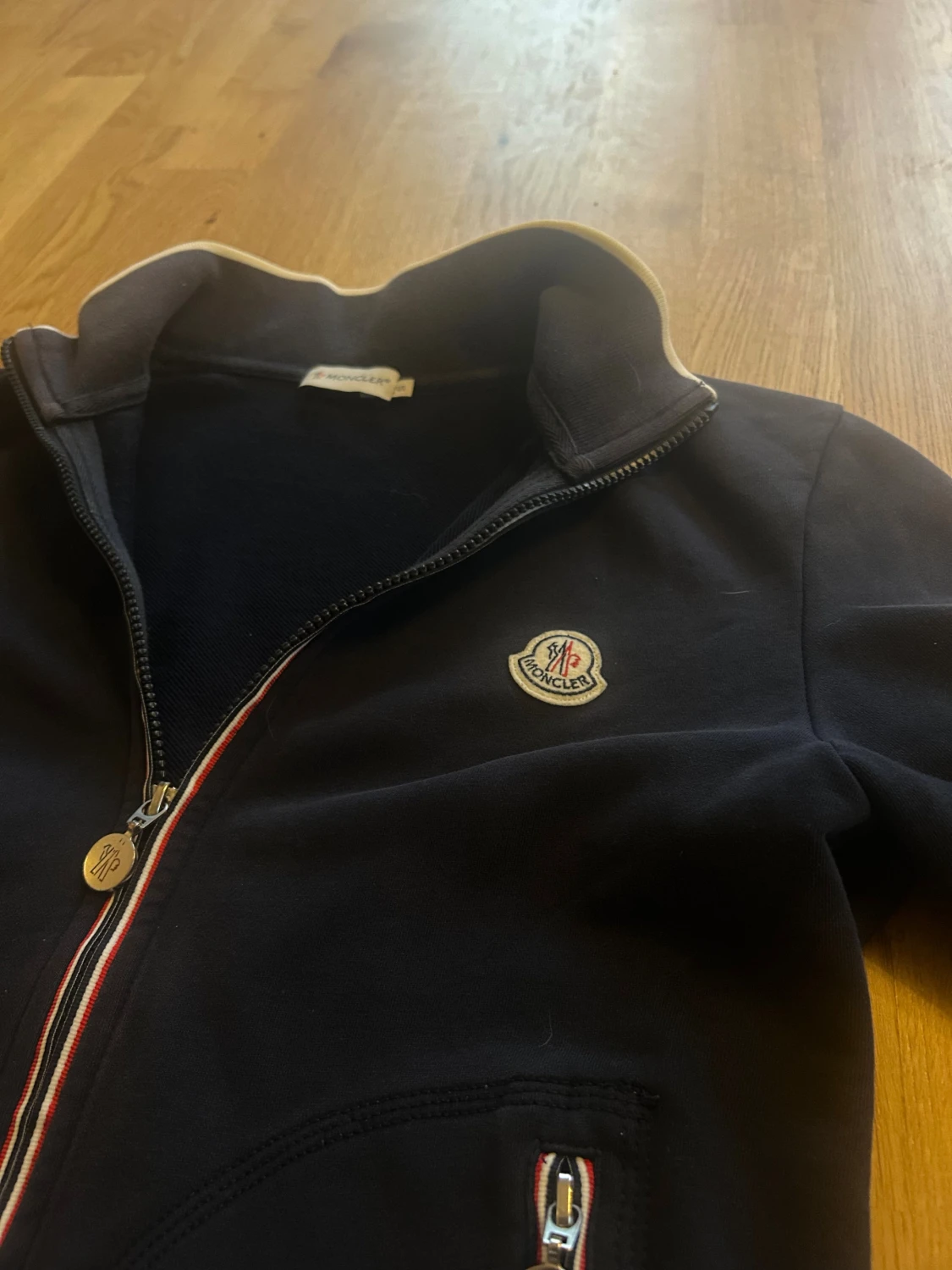 Mörkblå zip-up från Moncler - 1