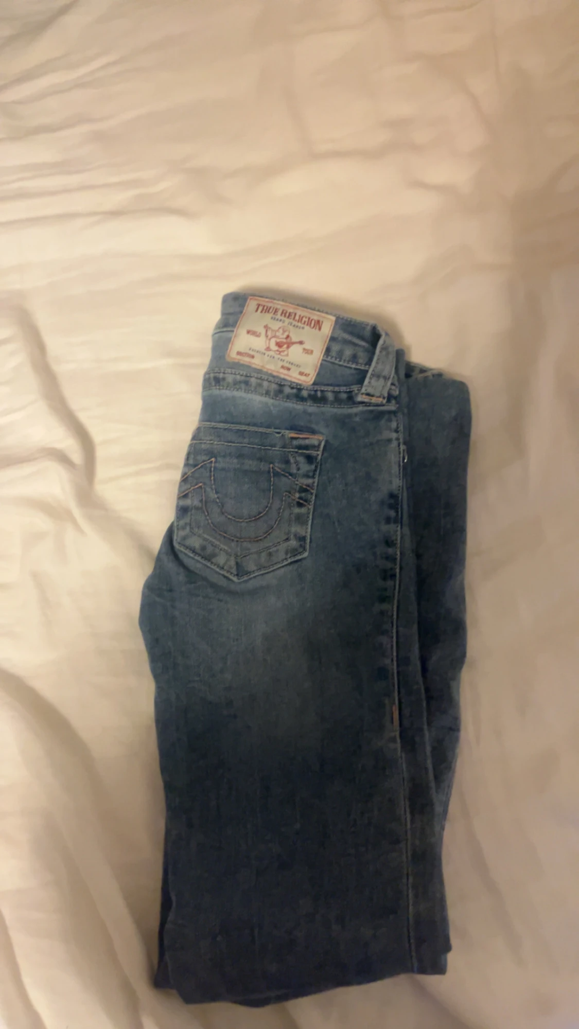 True Religion blå jeans bootcut - 3