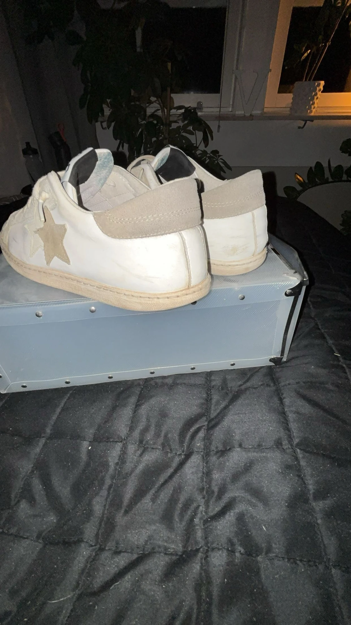 Vit-beige sneakers från 2STARE - 3