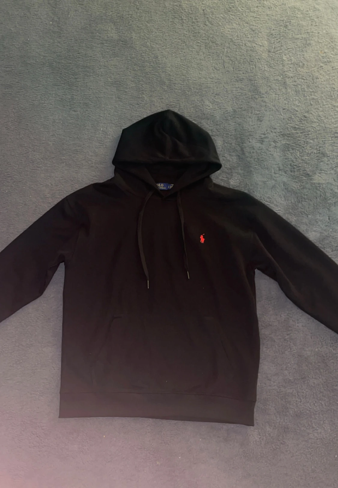 Svart hoodie från Polo Ralph Lauren