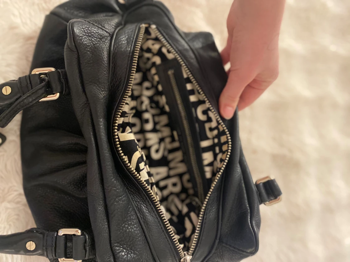 Marc Jacobs svart baby groove mini väska - 4