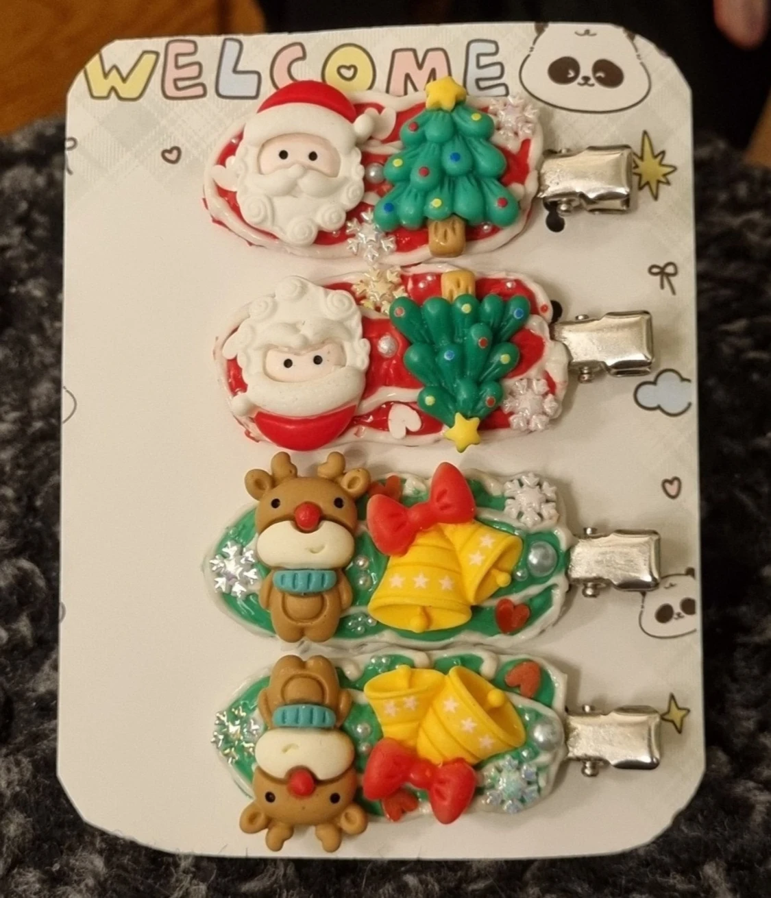 Christmas Hair Clips  - 1