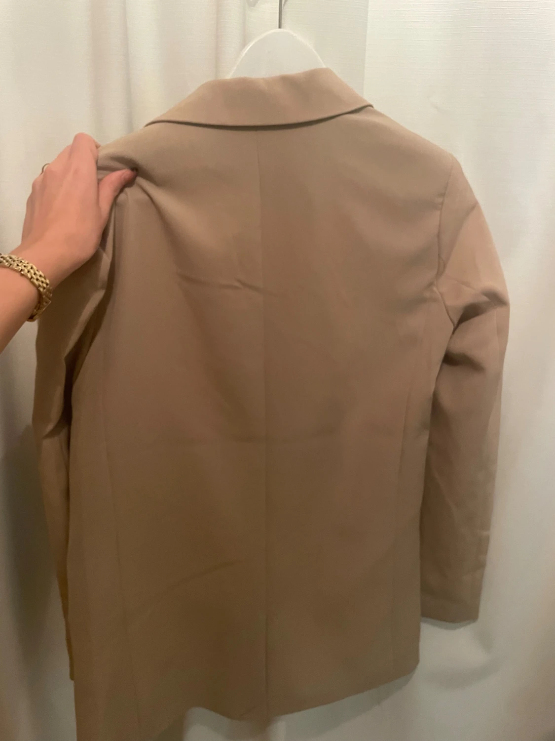 Beige kavaj från Pieces XS - 1