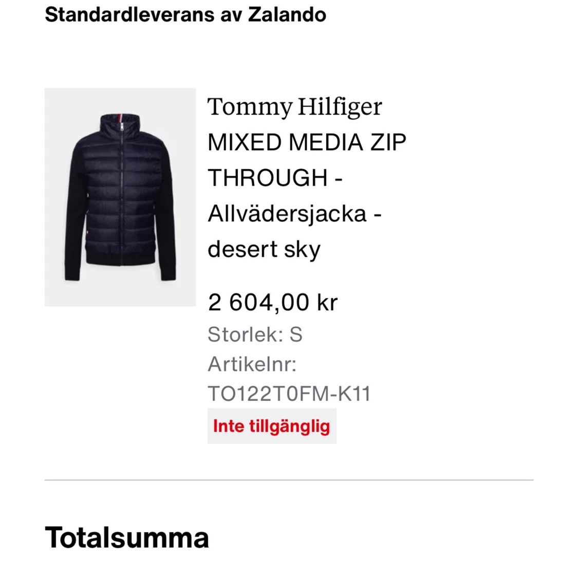 Mörkblå cardigan Tommy Hilfiger S/M - 4