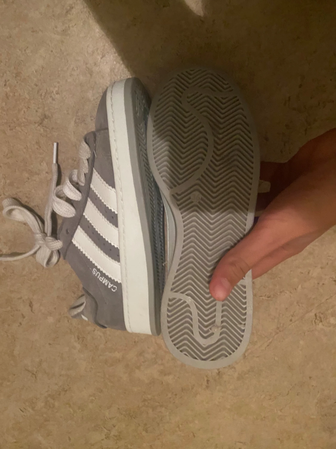 Grå Adidas Campus sneakers - 3