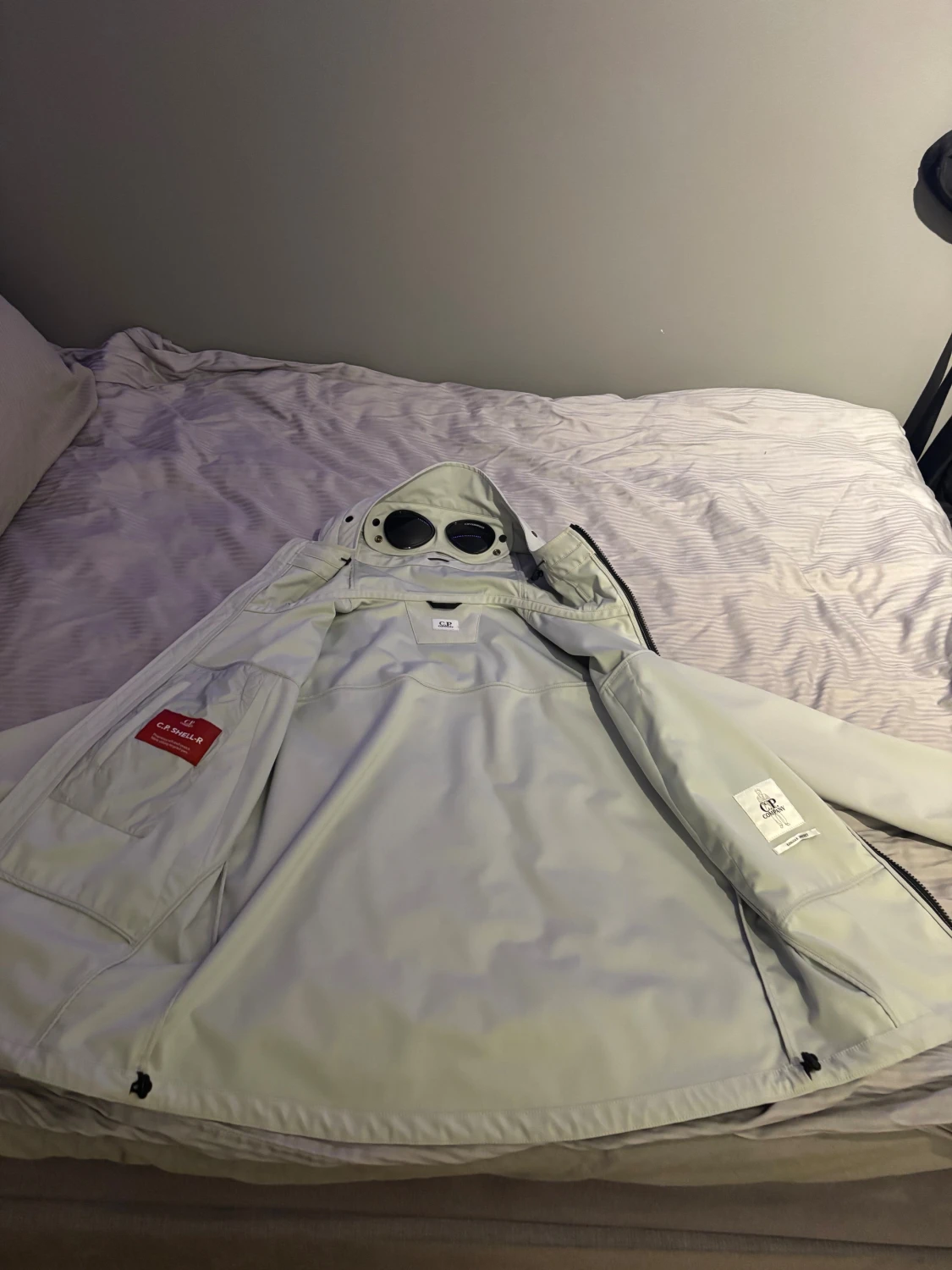 Vit Goggle Jacket från C.P. Company - 1