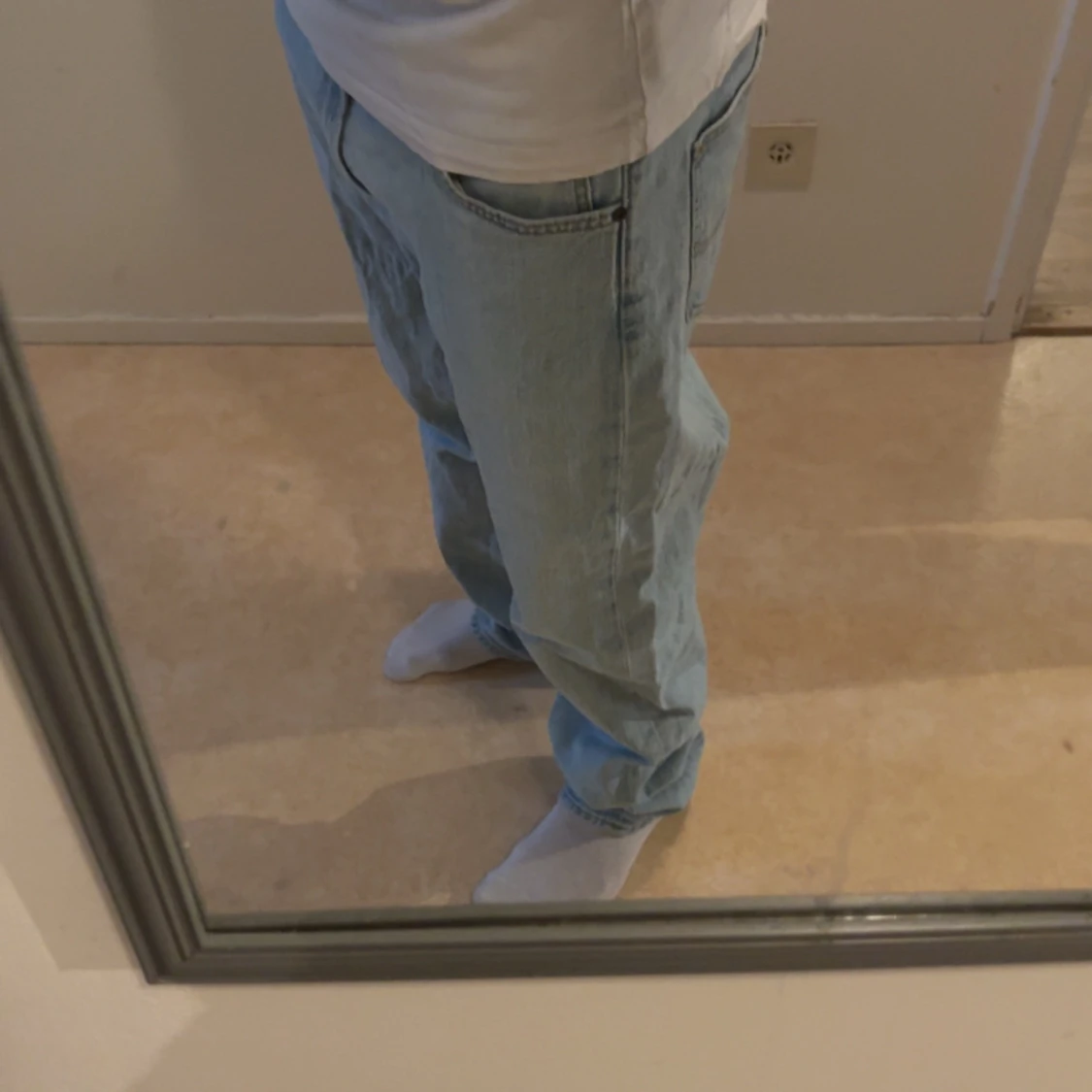 Ljusblå jeans från Lee W34 L32 - 1