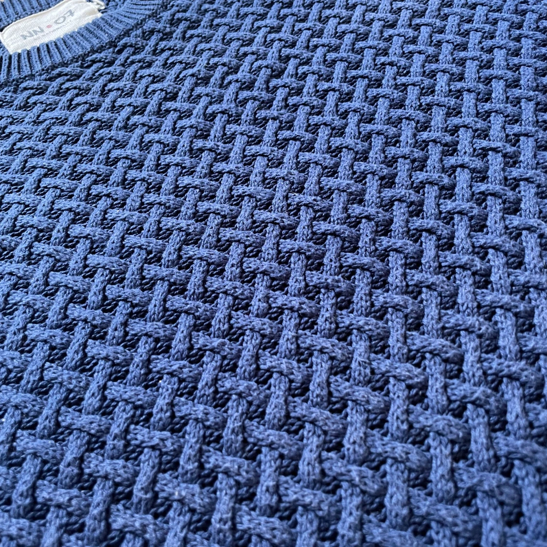 Blå stickad tröja från NN07 - 3