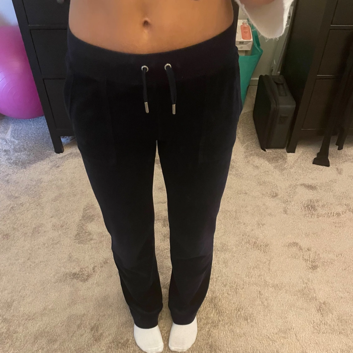 Marinblåa Juicy Couture byxor