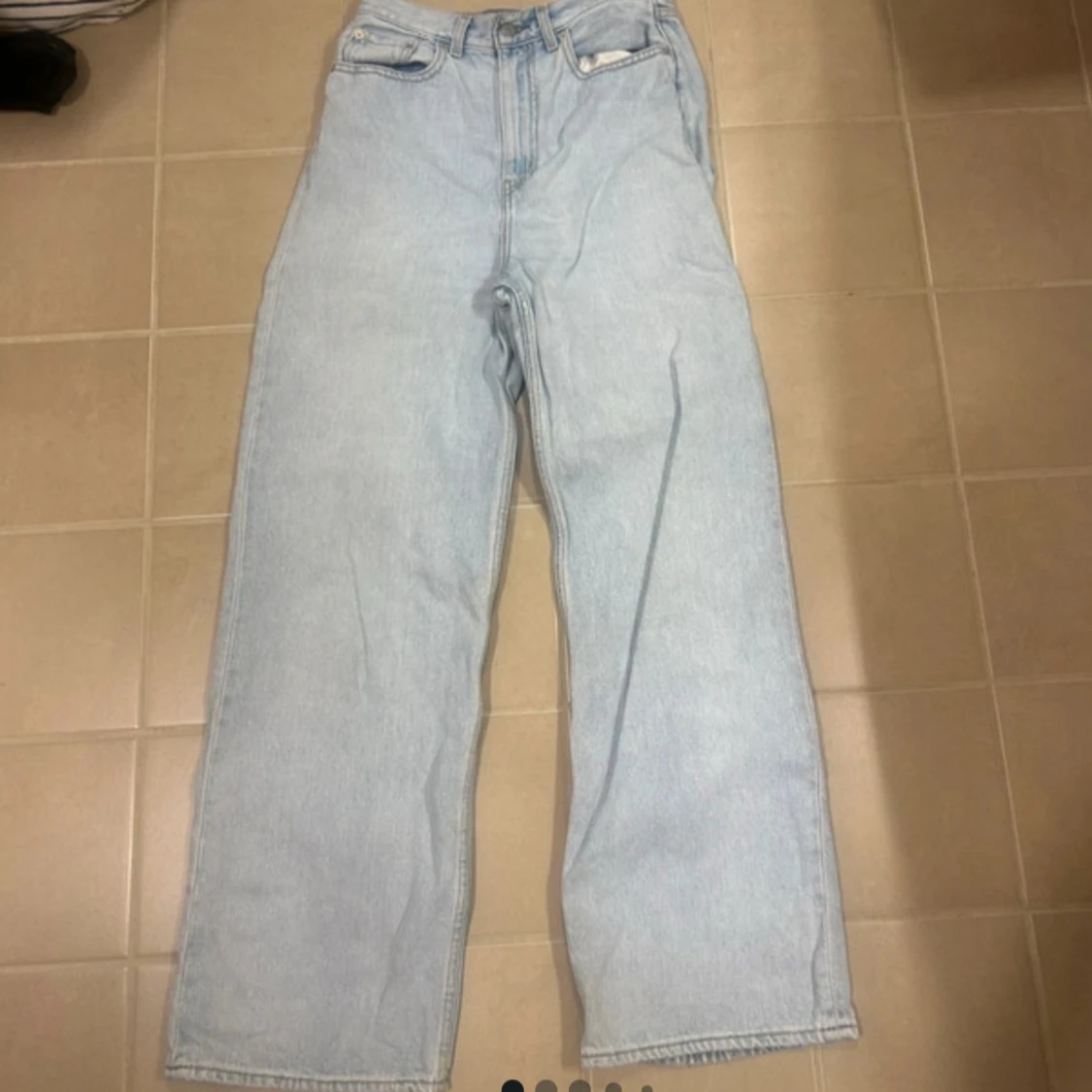 Levi's High Loose ljusblå jeans 28