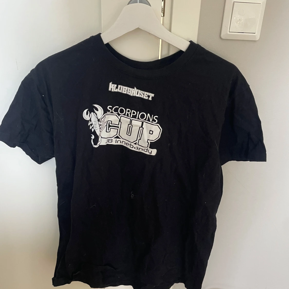 Svart Scorpions Cup t-shirt SOL'S