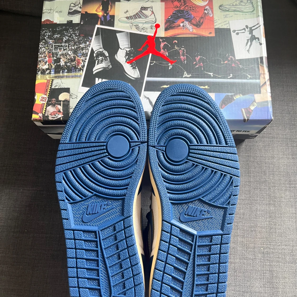 Nike Air Jordan 1 Union LA Blue Toe - 1