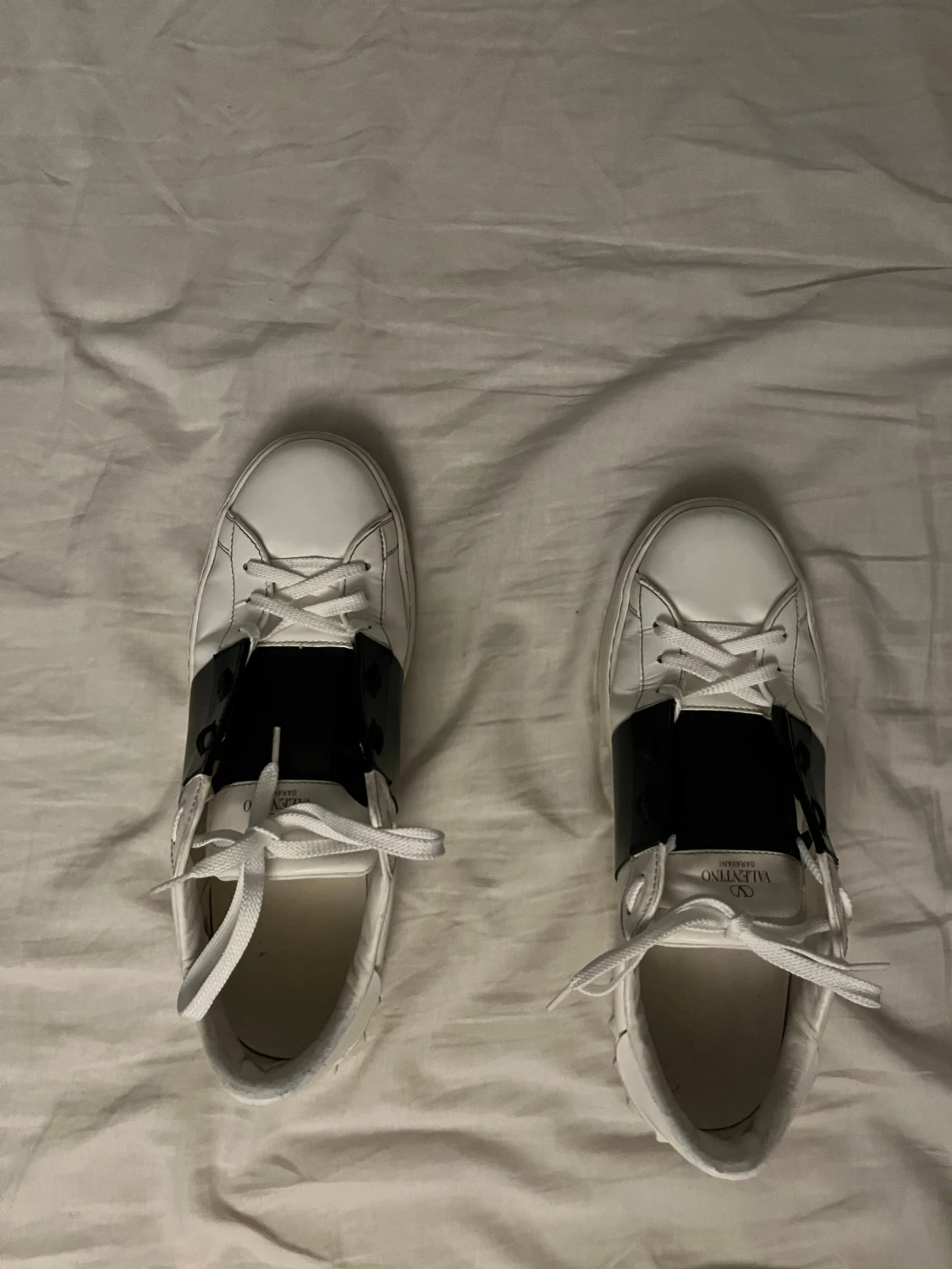 Valentino Garavani Open sneakers vit/svart