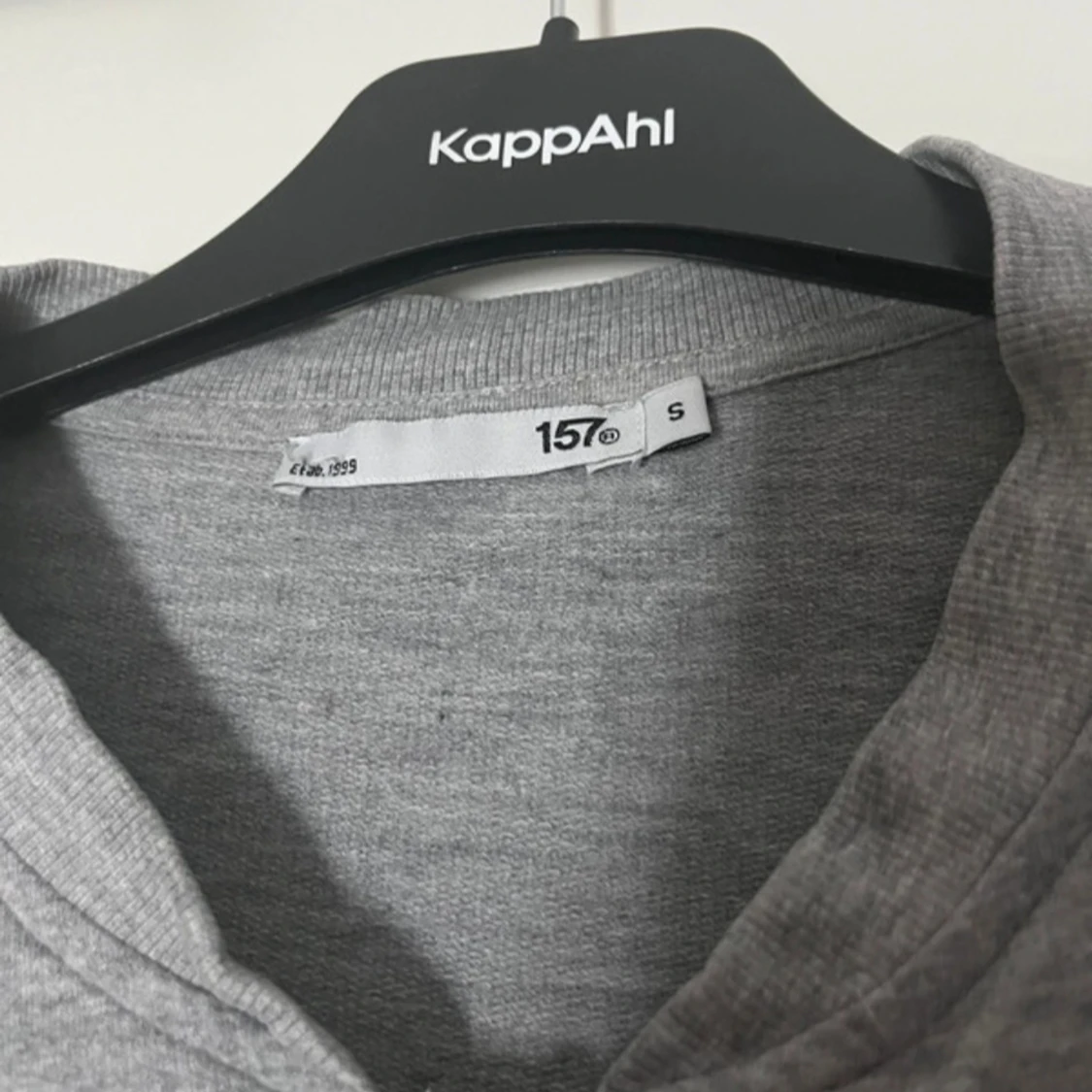 Beige och grå cardigan jacka 157 S - 3