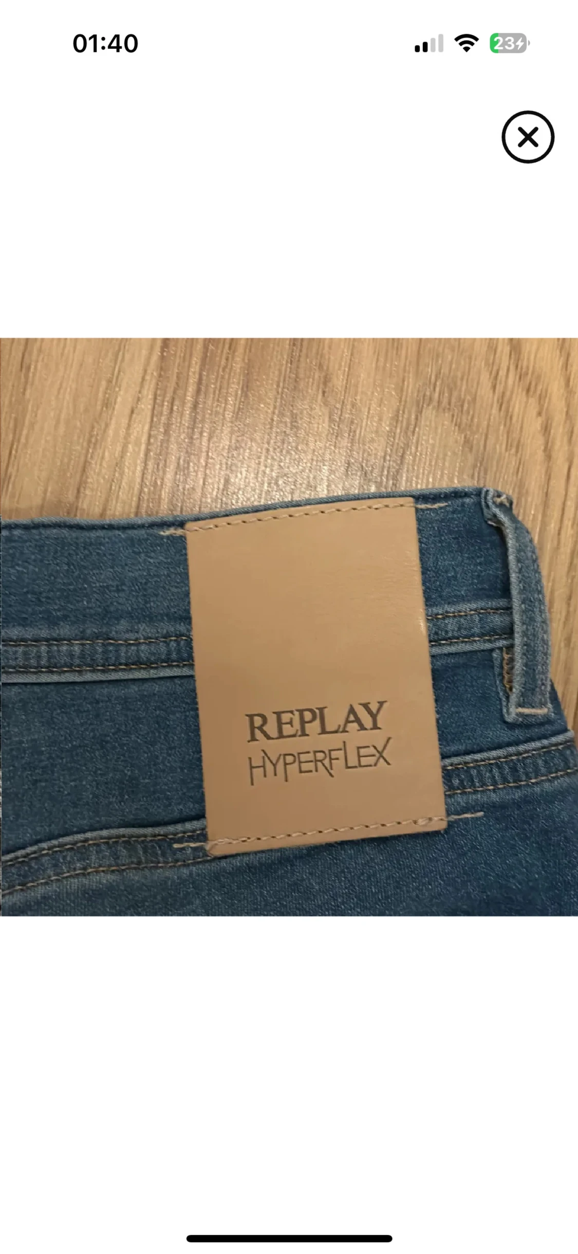 !NYSKICK! Replay Grover Hyperflex jeans blå - 2