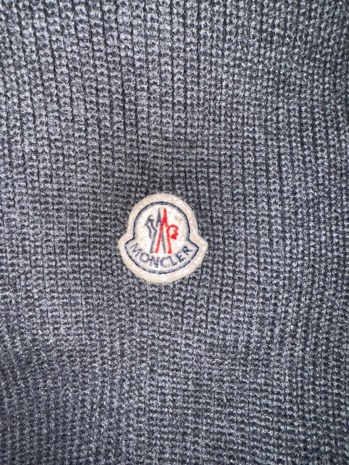 Mörk Grå Moncler Cardigan XL - 3