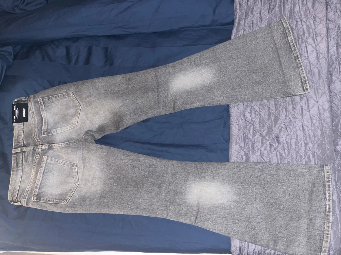 Weekday Flame bootcut jeans grå 27/32 - 1