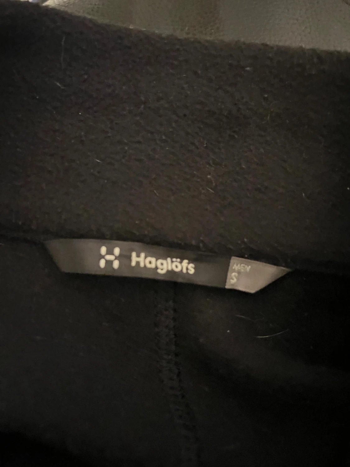 Svart fleecejacka från Haglöfs - 1