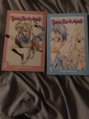Your lie in april manga - 80st/160 för båda