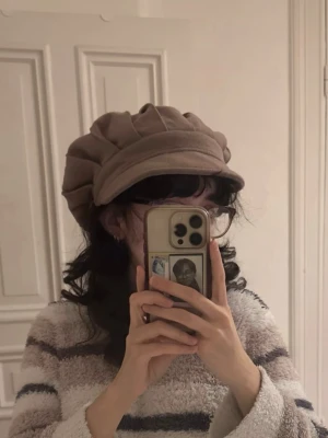 vintage newsboy cap - knappt använd