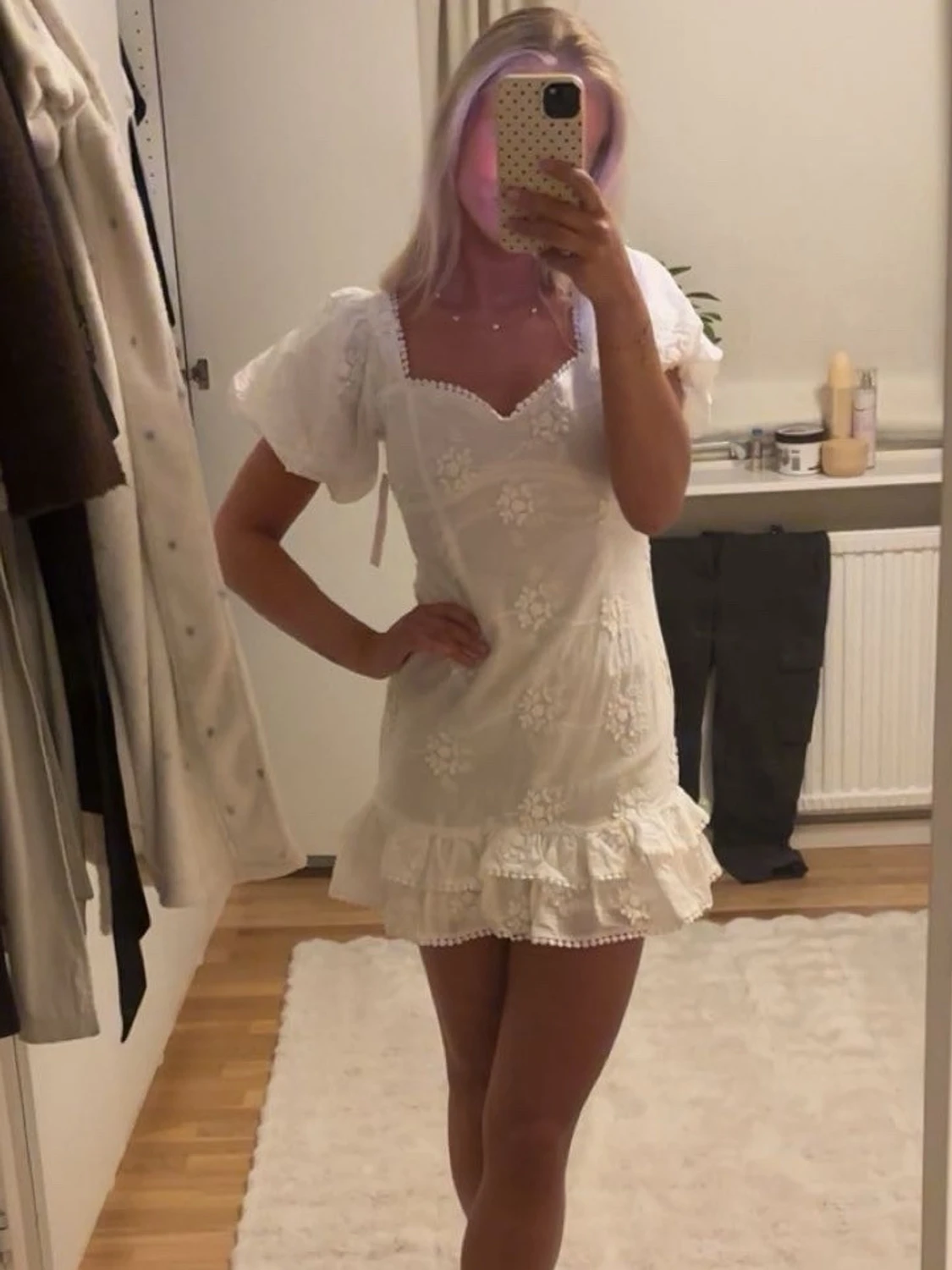 Vit klänning - 1